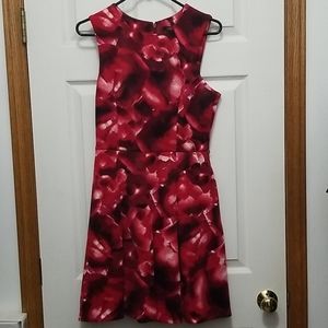 Red Paintbrush Classy dress